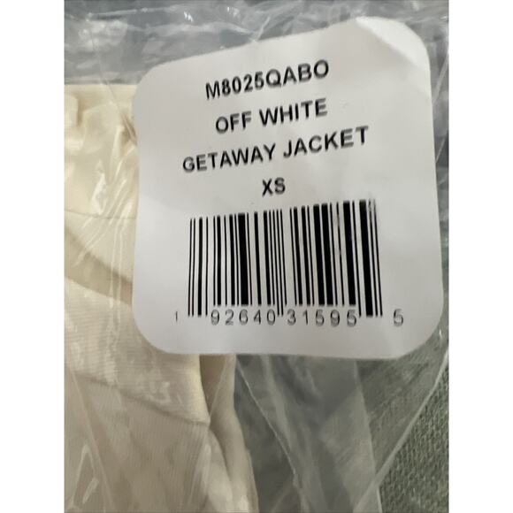 Nordstrom Mauby XS button-up off-white jacket with adjustable hem soft and new! - Picture 6 of 6